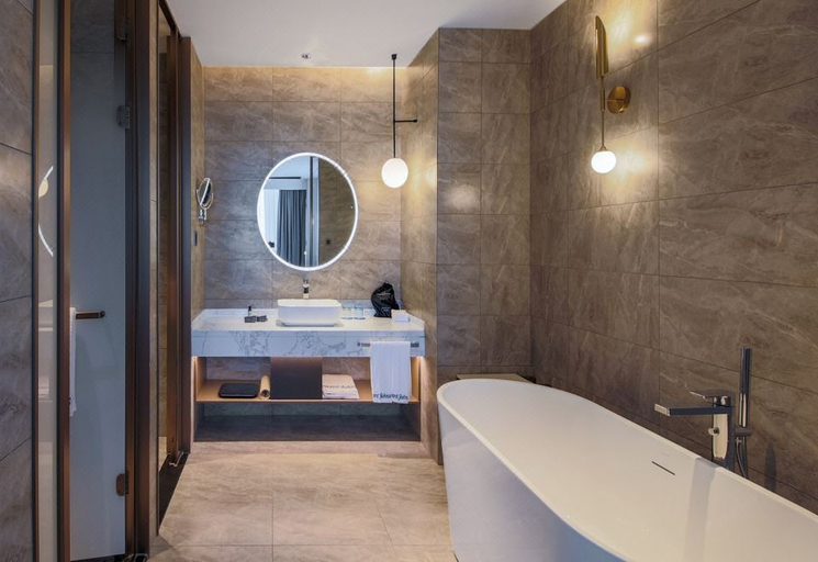Bathroom 4, Howard Johnson Longxiang Hotel Ningbo, Ningbo
