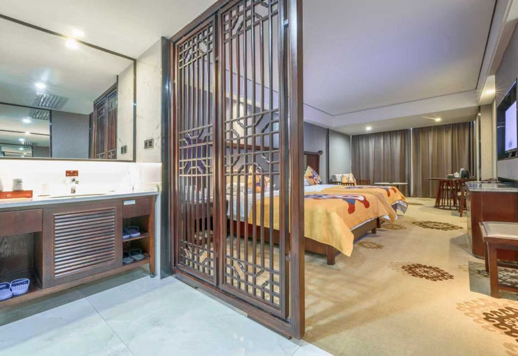 Bedroom 2, Fulan Tehe·Hotel (Zhangjiajie Tianmen Mountain), Zhangjiajie