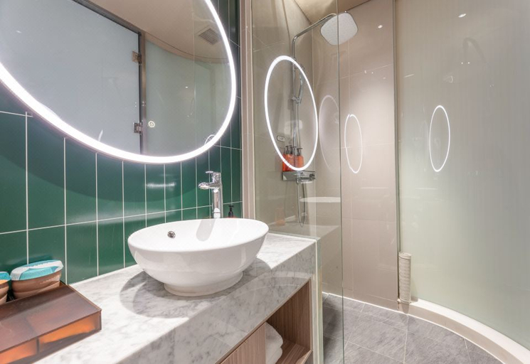 Bathroom 3, Orange Hotel Bengbu Yintai City, Bengbu