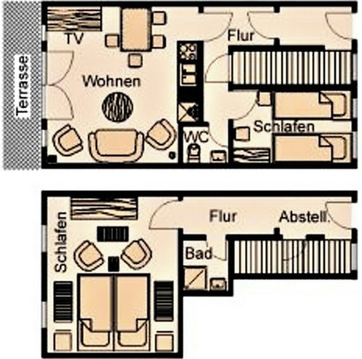 Others 3, Holiday Apartment in Fohr With 2 Bedrooms, Nordfriesland