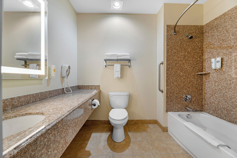 Bathroom 5, Comfort Inn & Suites Lawrence - University Area, Douglas