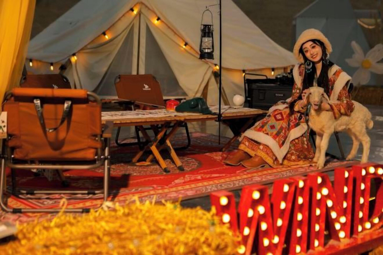 Food & Drinks, Dunhuang Dreammaker Windy Desert Wild Luxury Star Watching Camp, Jiuquan