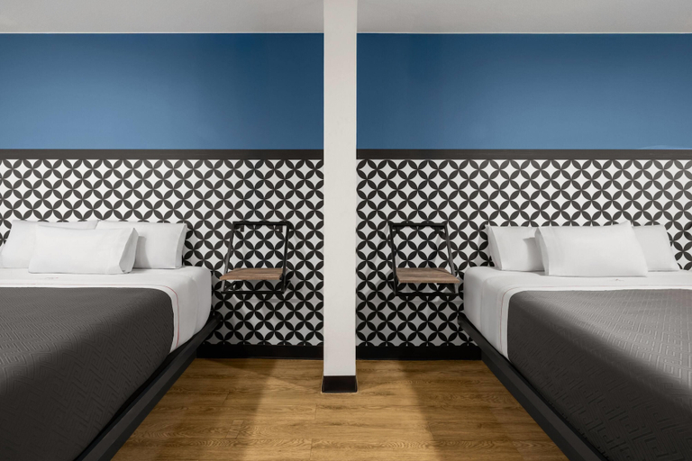Bedroom 3, Hotel MX forum buenavista CDMX, Trademark by Wyndham, Mexico City