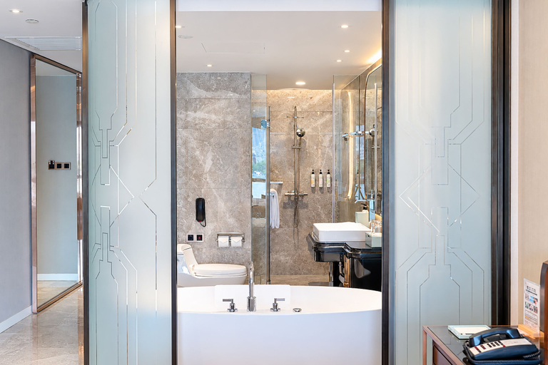 Bathroom 5, Oriental Riverside Bund View Hotel, Shanghai