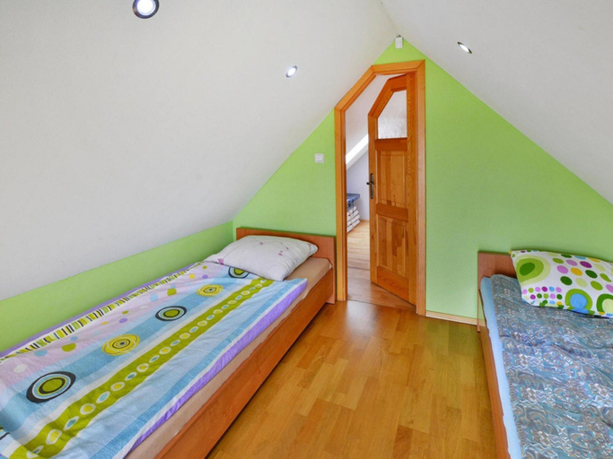 Bedroom 2, Cottage by Ostrowieckie Lake With Private Beach, Sławno