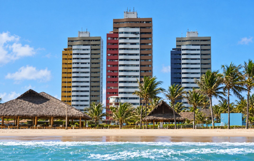 Exterior & Views, Apartamento 2 suítes lindo e vista mar, Fortaleza