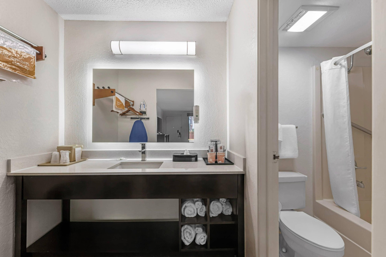 Bathroom 4, Quality Inn & Suites Live Oak I-10 Exit 283, Suwannee
