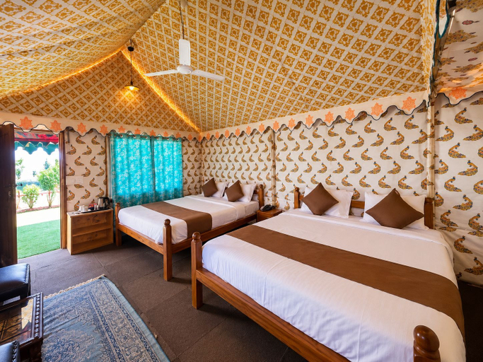 Bedroom 2, The Royal Heritage Tent Resort - Statue Of Unity, Narmada