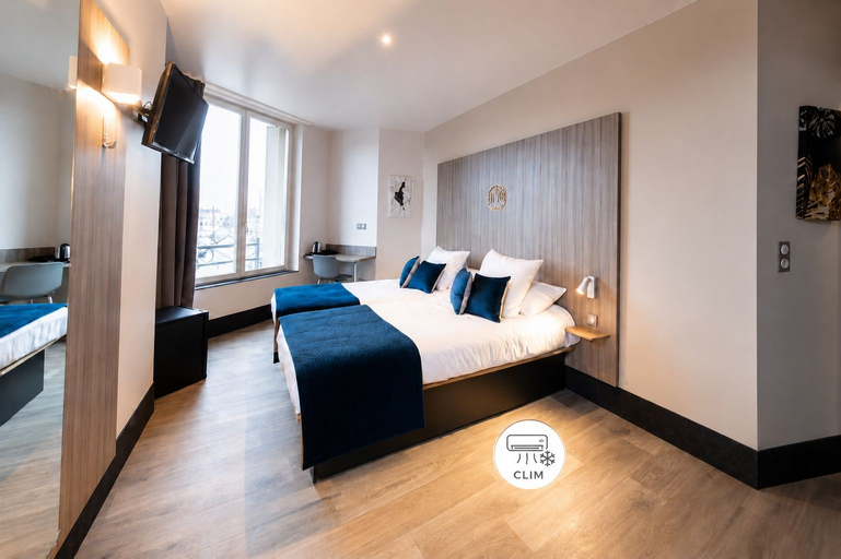 Bedroom 3, HNG Hotel Nancy Gare, Meurthe-et-Moselle