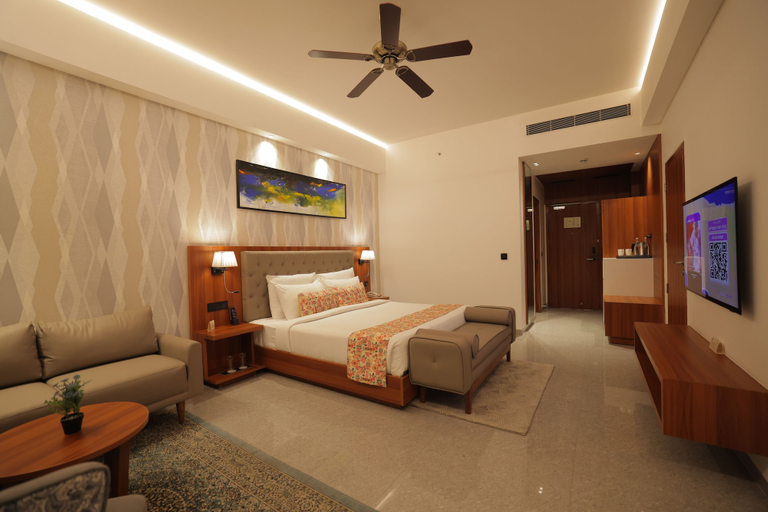 Bedroom 2, Mars Resorts, Meerut