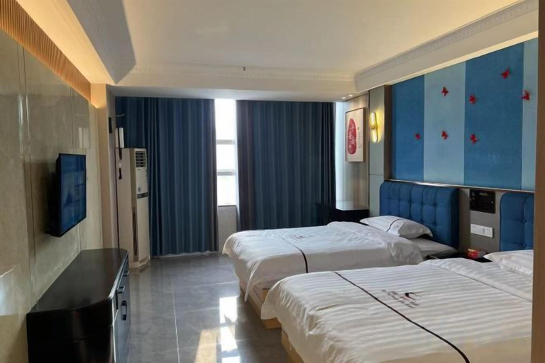 Bedroom 3, He Yue Meng Jing Hotel, Jiujiang