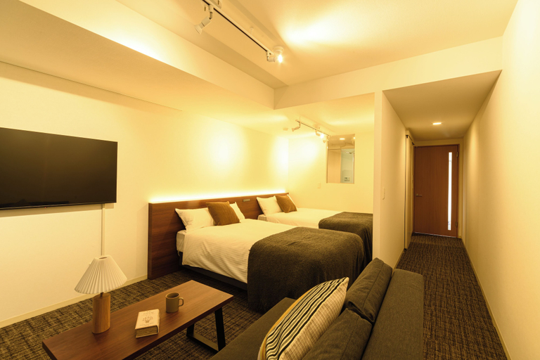 Bedroom 2, Residence Hotel Liberte, Sapporo