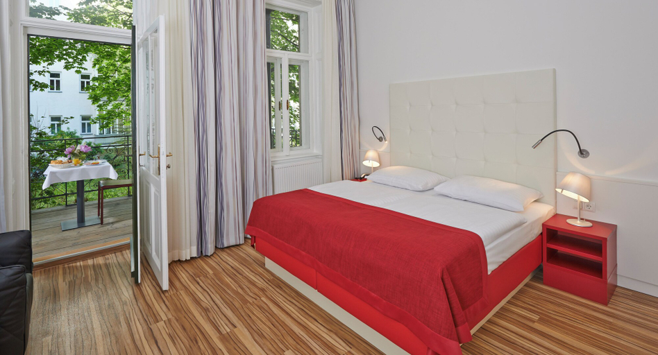 Bedroom 3, Hotel Zipser, Wien