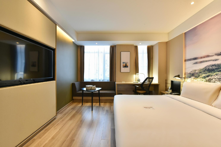 Bedroom 2, Atour Hotel  Lvshunkou centralsquare, Dalian
