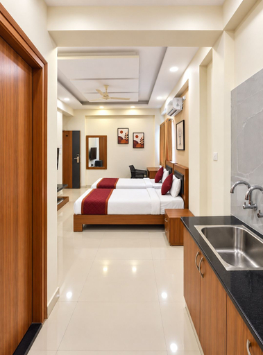 Bedroom 4, Worldtree Suites Manyata, Bangalore