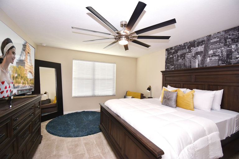 Bedroom 3, 1705vp 4 Bedroom Home by RedAwning, Osceola