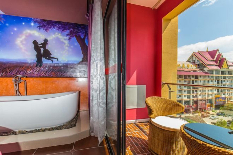Bathroom 4, Kezhilian Theme Hotel, Xishuangbanna Dai