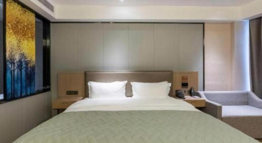 Bedroom 2, Gya Hotel Nantong Nanshang Lake Street Wanda Plaza, Nantong