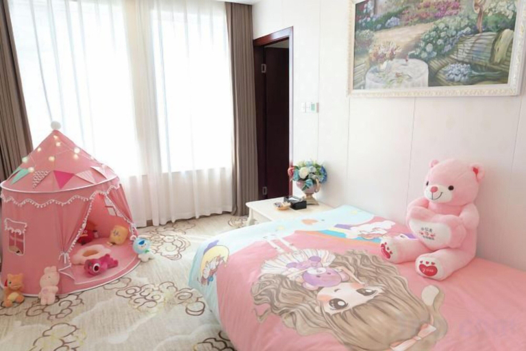 Bedroom 3, Lanting Hotel(Qionglai High-speed Railway Station, chengdu), Chengdu