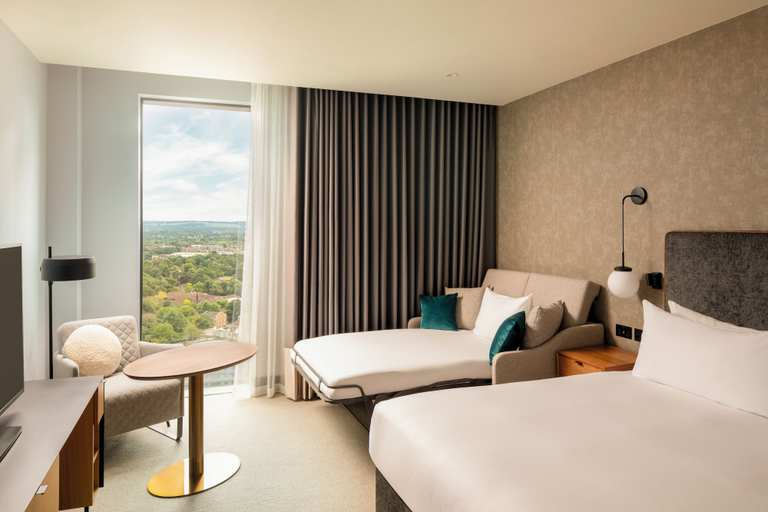 Bedroom 2, Hilton Woking, Surrey