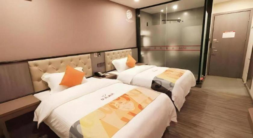 Bedroom 2, Shell Hotel Shanghai Jinshan Wanda Plaza, Shanghai