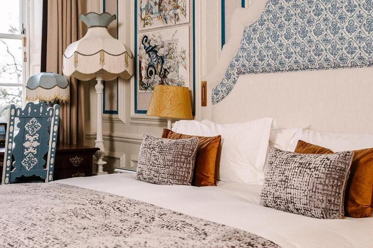 Bedroom 2, Lainston House Hotel, Hampshire