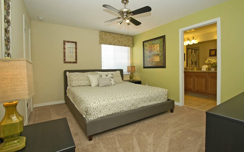 Bedroom 3, Paradise Palms- 5 Bed Townhome W/splashpool-3020pp 5 Bedroom Townhouse by RedAwning, Osceola