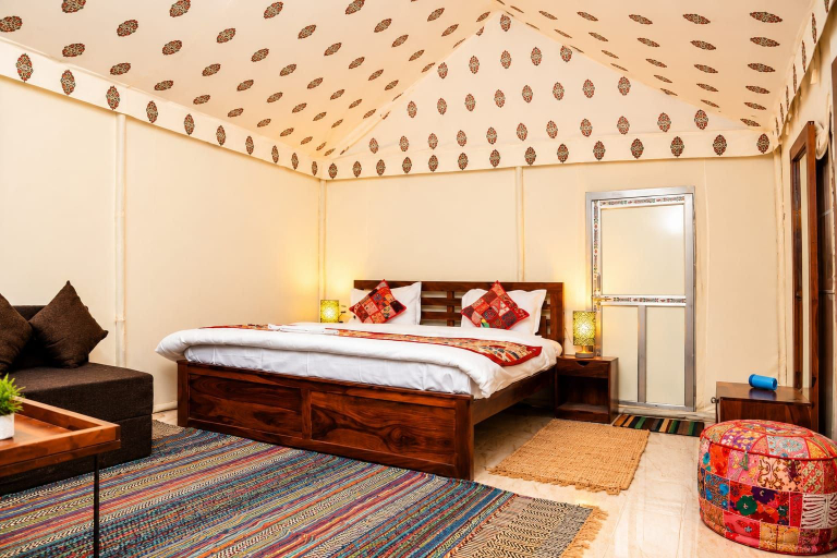 Bedroom 2, Barkha Desert Safari Camp Sam Sand Dunes, Jaisalmer