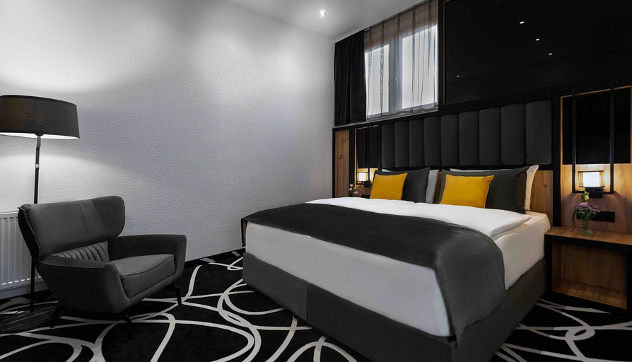 Bedroom 1, Hotel Pearl Dortmund-Nordstadt, Dortmund