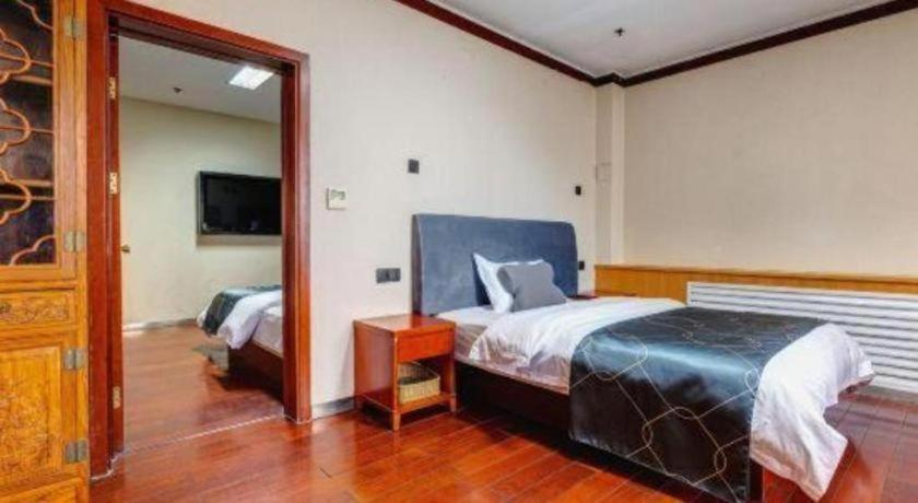 Bedroom 3, Chonpines Hotel Jining Quanmin Fitness Plaza, Jining