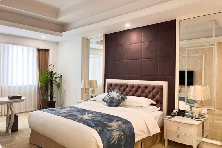 Bedroom, International Academic Exchange Center (Yuntang Campus Hotel, CSUST), Changsha