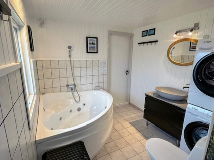 Bathroom, 4 Star Holiday Home in Lokken, Jammerbugt