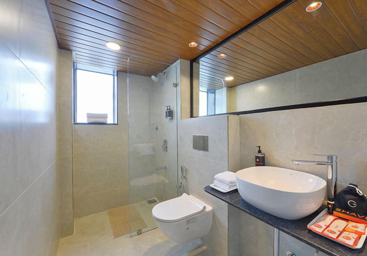 Bathroom 3, Ginger Bhavnagar, Kalubha Road, Bhavnagar