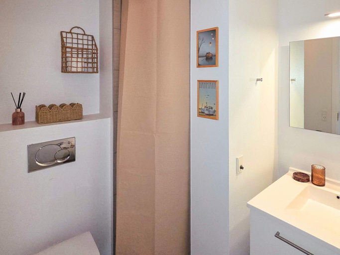 Bathroom, 4 Star Holiday Home in Bogense, Nordfyns