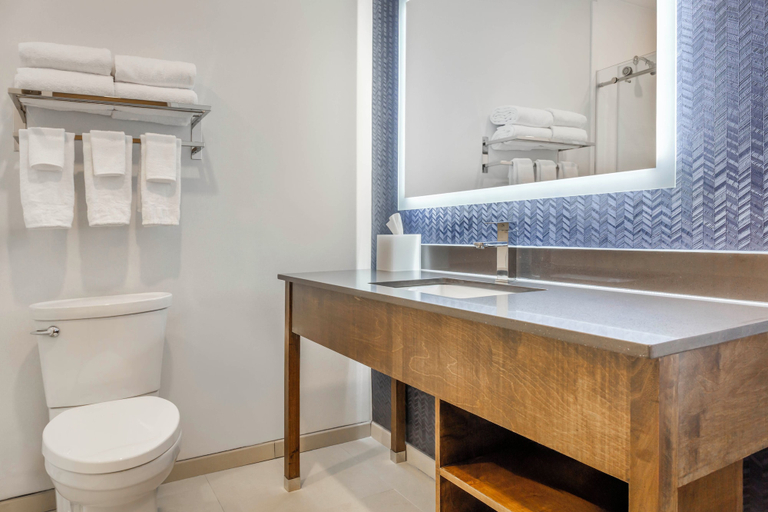 Bathroom 3, Fairfield By Marriott Inn & Suites Haverhill, Essex