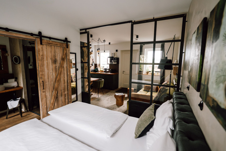 Bedroom 2, Apart Hotel Wasserturm, Segeberg