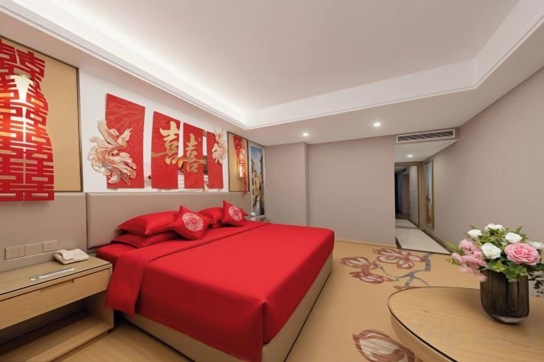 Bedroom 3, Vienna International Hotel (Yangxifuda), Yangjiang