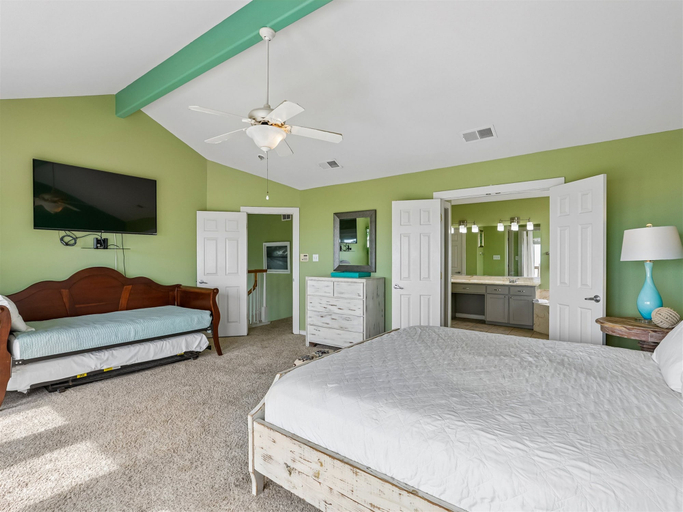 Bedroom 3, Crandall's Cottage by Silver Sands Vacation Rentals, Nueces