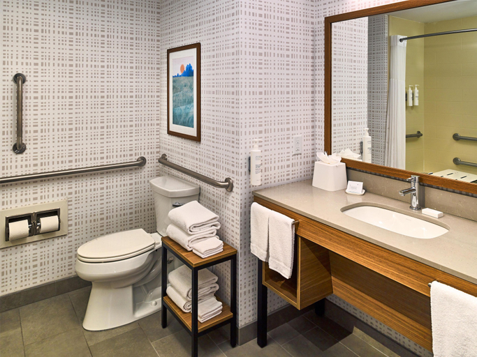 Bathroom 4, Hampton Inn Pigeon Forge, Sevier