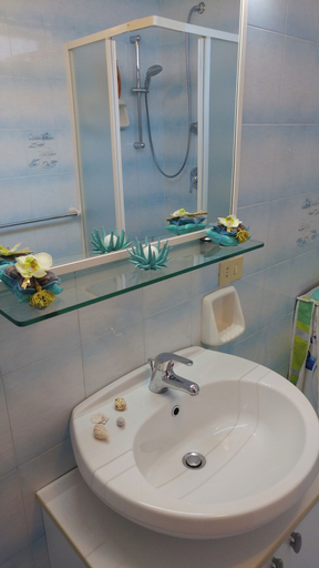 Bathroom 5, Villa La Favola With sea View, Napoli