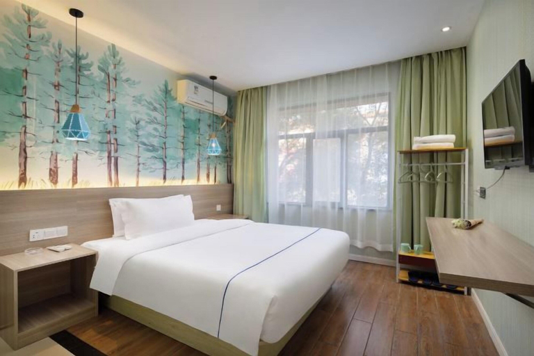 Bedroom 3, Mushang hotel, Yiyang