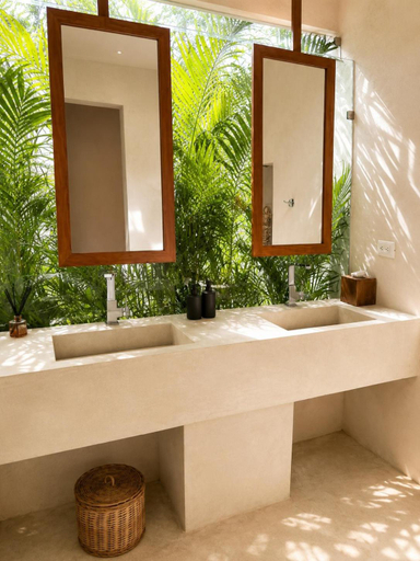 Bathroom 3, Villa 240m2 - 16 persons - 6 rooms - 2 swimming Pool - 3 Jacuzzis, Cozumel