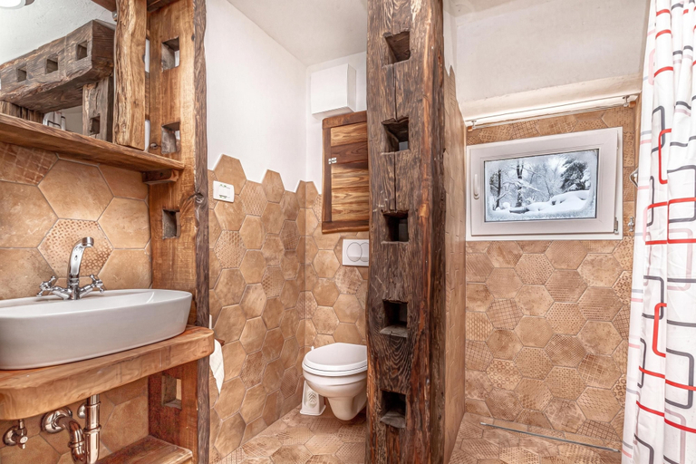 Bathroom, House By The Stream in Soca Valley, Kanal