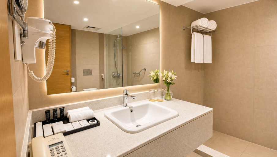 Bathroom 5, Cheerful Al Waha Unayzah Hotel