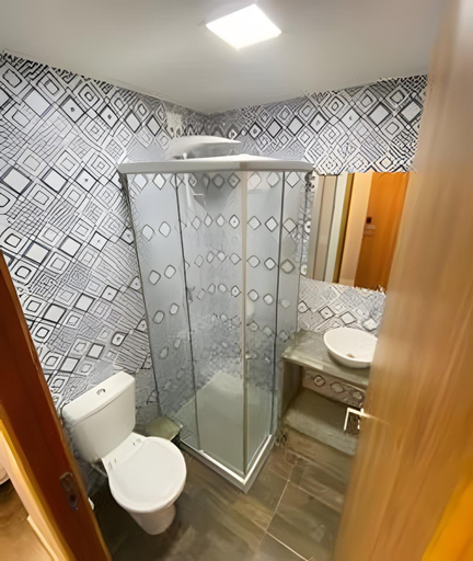 Bathroom, Swell Praia Hotel, Natal