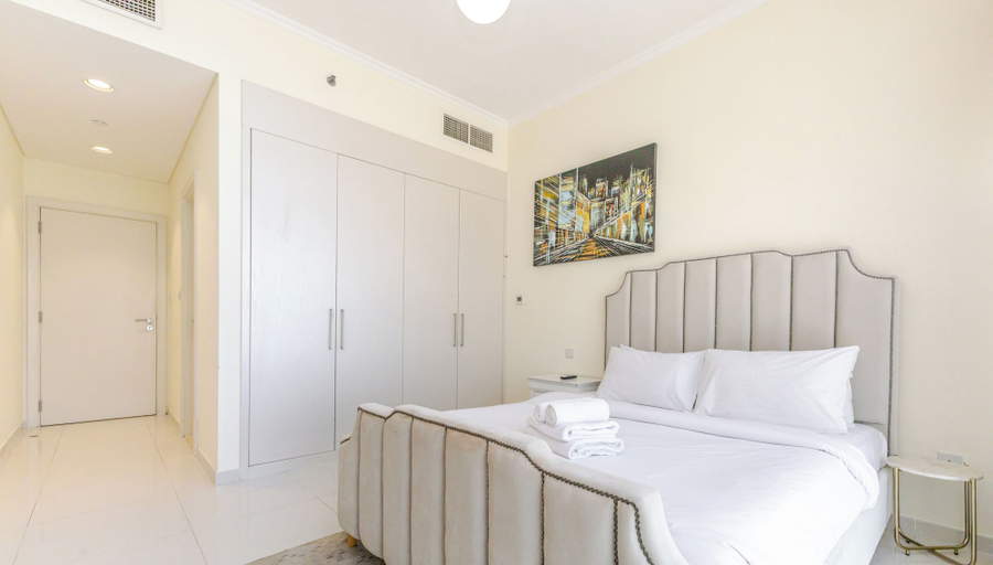 Bedroom, Carson Elegant Living in One Bedroom, Dubai