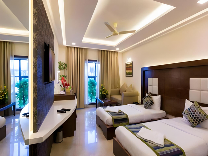 Bedroom 3, Suvarna Inn, Bangalore