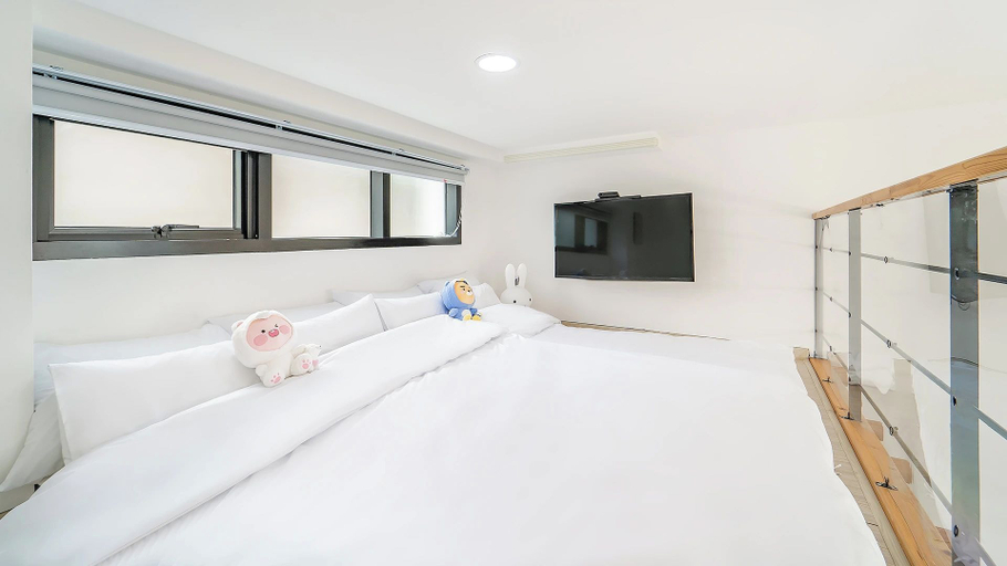 Bedroom 3, Yeosu Sea&blue Family Pension, Yeosu