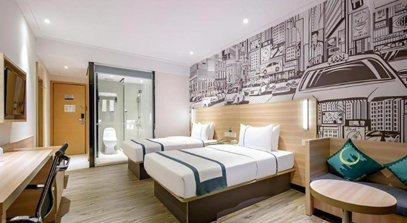 Bedroom 2, City Comfort Inn Baise Pingguo Pingxin Road, Baise