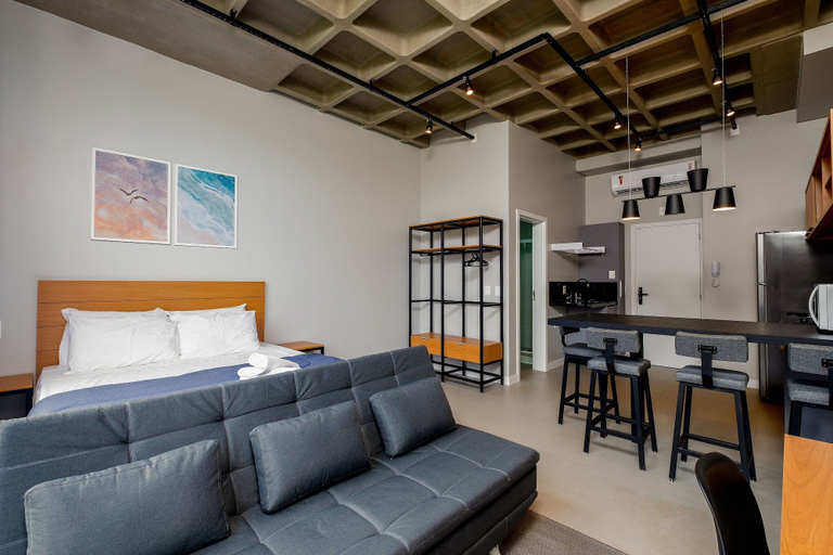 Others 3, Beautiful Studio 750m From Canas Beach Tps202, Florianopolis
